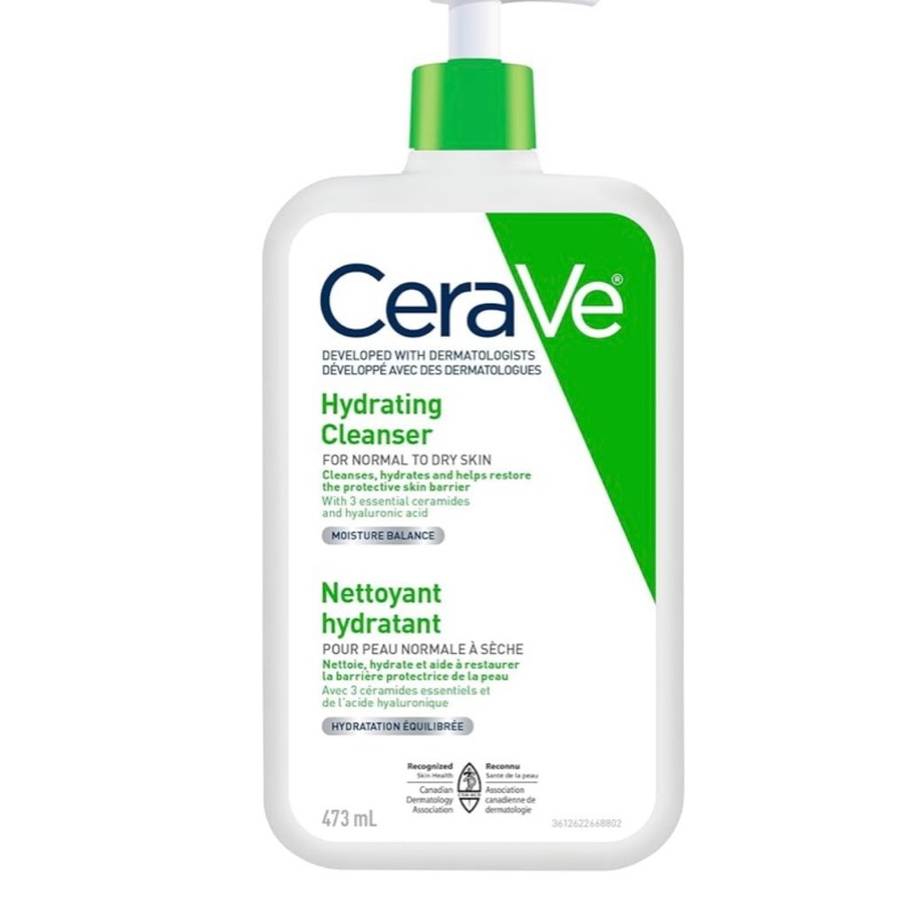 CeraVe Hydrating Cleanser with Green Pump